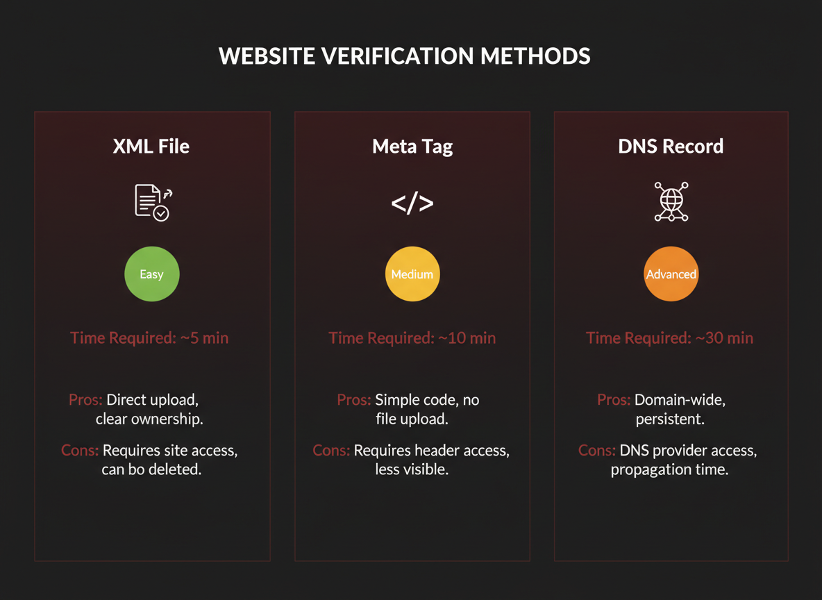 Verifying Your Website Ownership in Bing Webmaster Tools